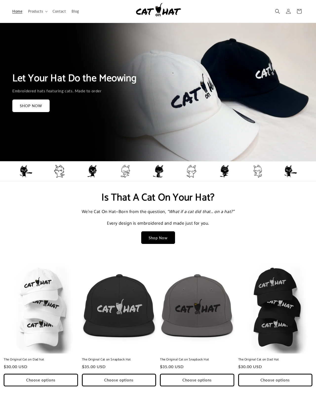 Cat on a Hat